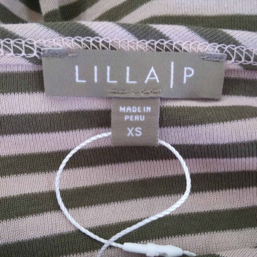 🐝 NWT-Lilla P Ruffle Trim Top - Picture 3 of 5